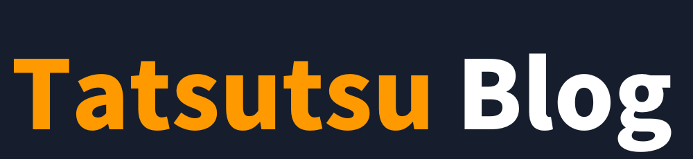 Tatsutsu Blog
